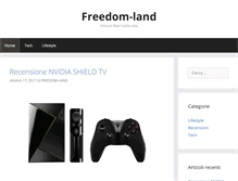 Tablet Screenshot of freedom-land.it